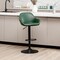 Set of 1/2/3/4 Mid-Century Modern Leatherette Gaslift Adjustable Swivel Bar Stools